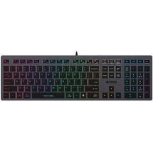 a4tech fx60 grey neon backlit keyboard front.jpg