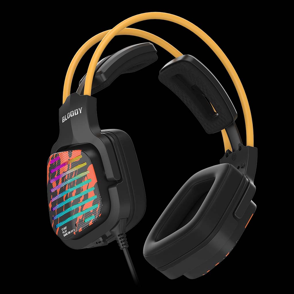 bloody g565 energy black rgb gaming headset left side view.jpg bloody g565 energy black rgb gaming headset left side view.jpg