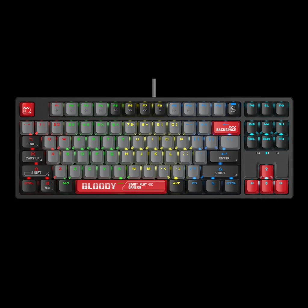 bloody s87 energy red tkl wired gaming keyboard front.jpg bloody s87 energy red tkl wired gaming keyboard front.jpg