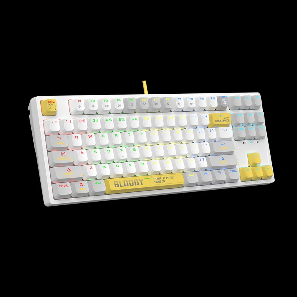 bloody s87 energy white tkl wired gaming keyboard left side view.jpg bloody s87 energy white tkl wired gaming keyboard left side view.jpg