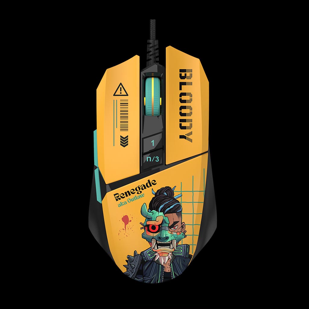 bloody w63 max renegade sunset rgb gaming mouse front.jpg bloody w63 max renegade sunset rgb gaming mouse front.jpg