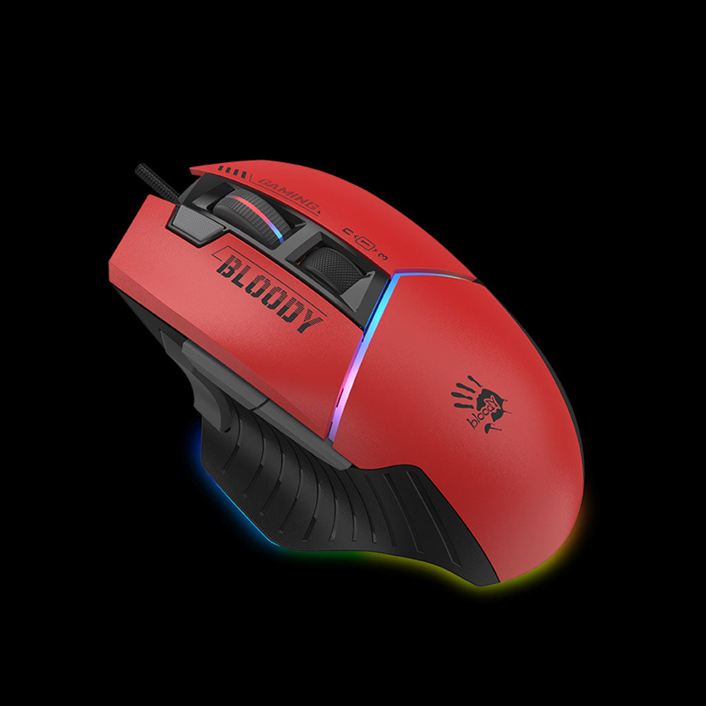 bloody w95 max sport red rgb gaming mouse top view.jpg bloody w95 max sport red rgb gaming mouse top view.jpg