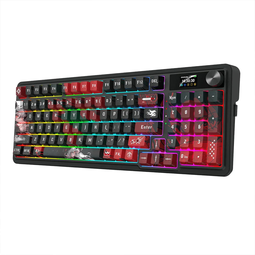 redragon galatin pro k719 ak rgb wireless mechanical keyboard right side view.jpg redragon galatin pro k719 ak rgb wireless mechanical keyboard right side view.jpg