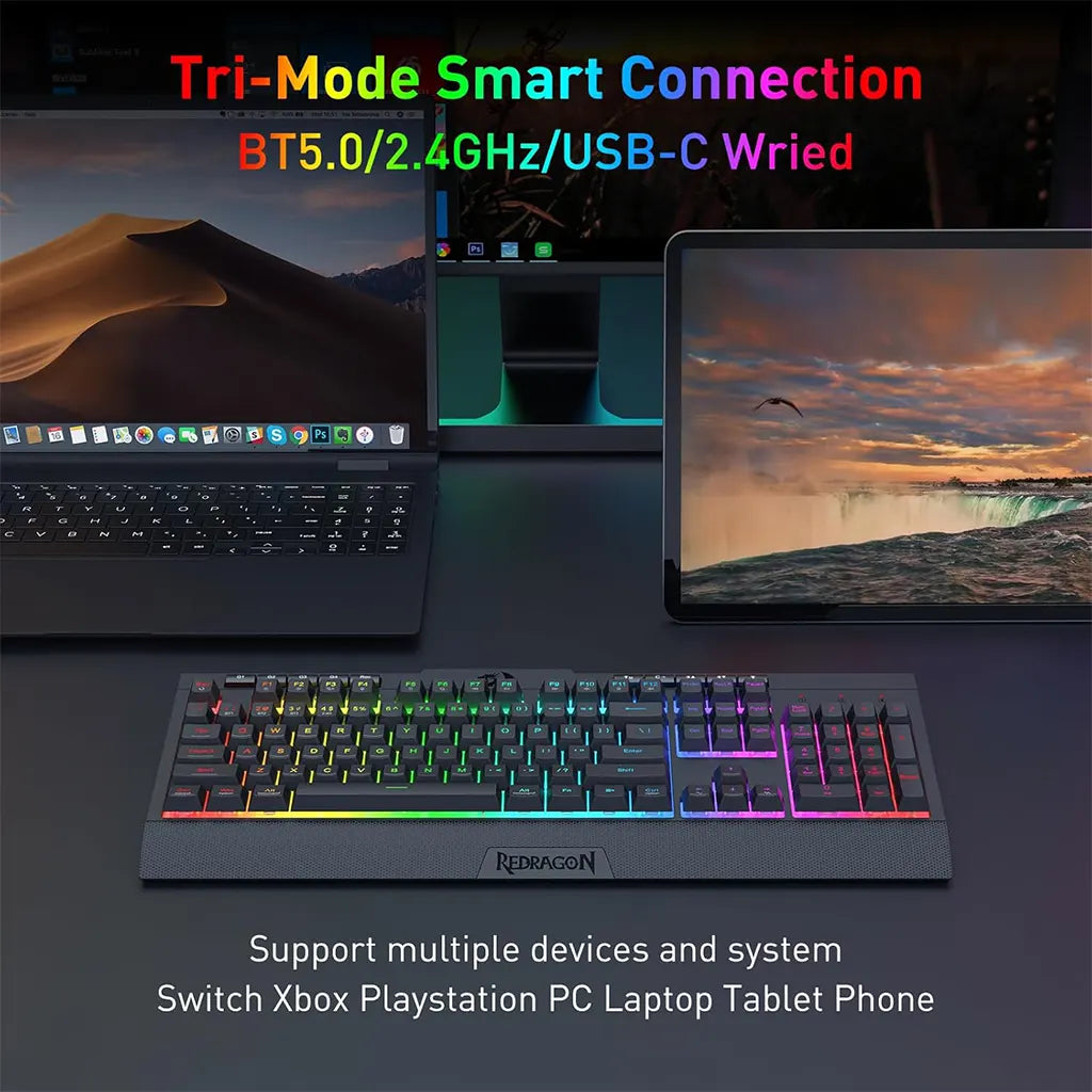 redragon k525 pro black shiva lite membrance keyboard tri mode connectivity.jpg redragon k525 pro black shiva lite membrance keyboard tri mode connectivity.jpg