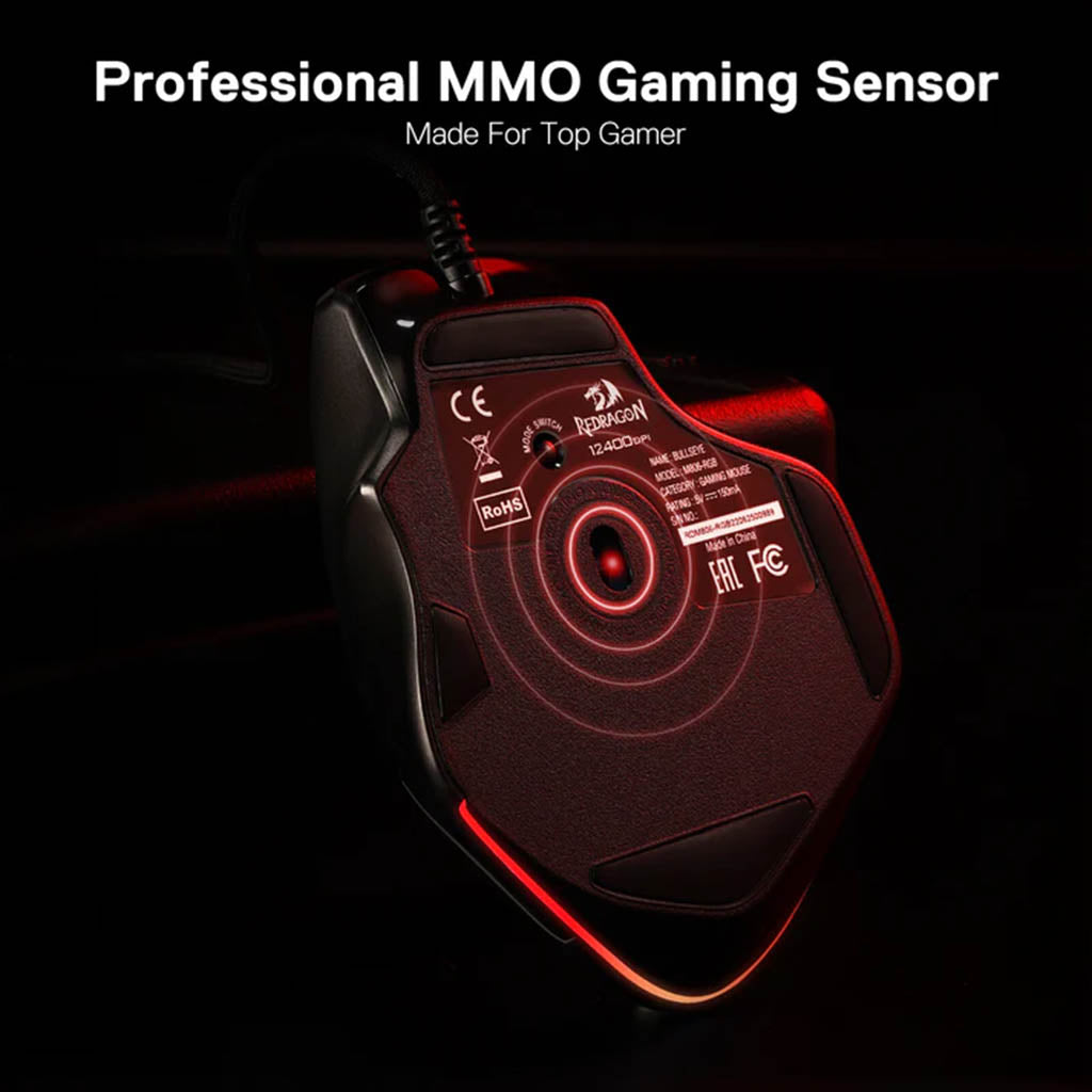 redragon m806 bullseye black rgb gaming mouse sensor.jpg redragon m806 bullseye black rgb gaming mouse sensor.jpg