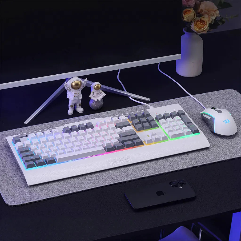 redragon s151 white membrane gaming keyboard mouse wired combo top view.jpg redragon s151 white membrane gaming keyboard mouse wired combo top view.jpg