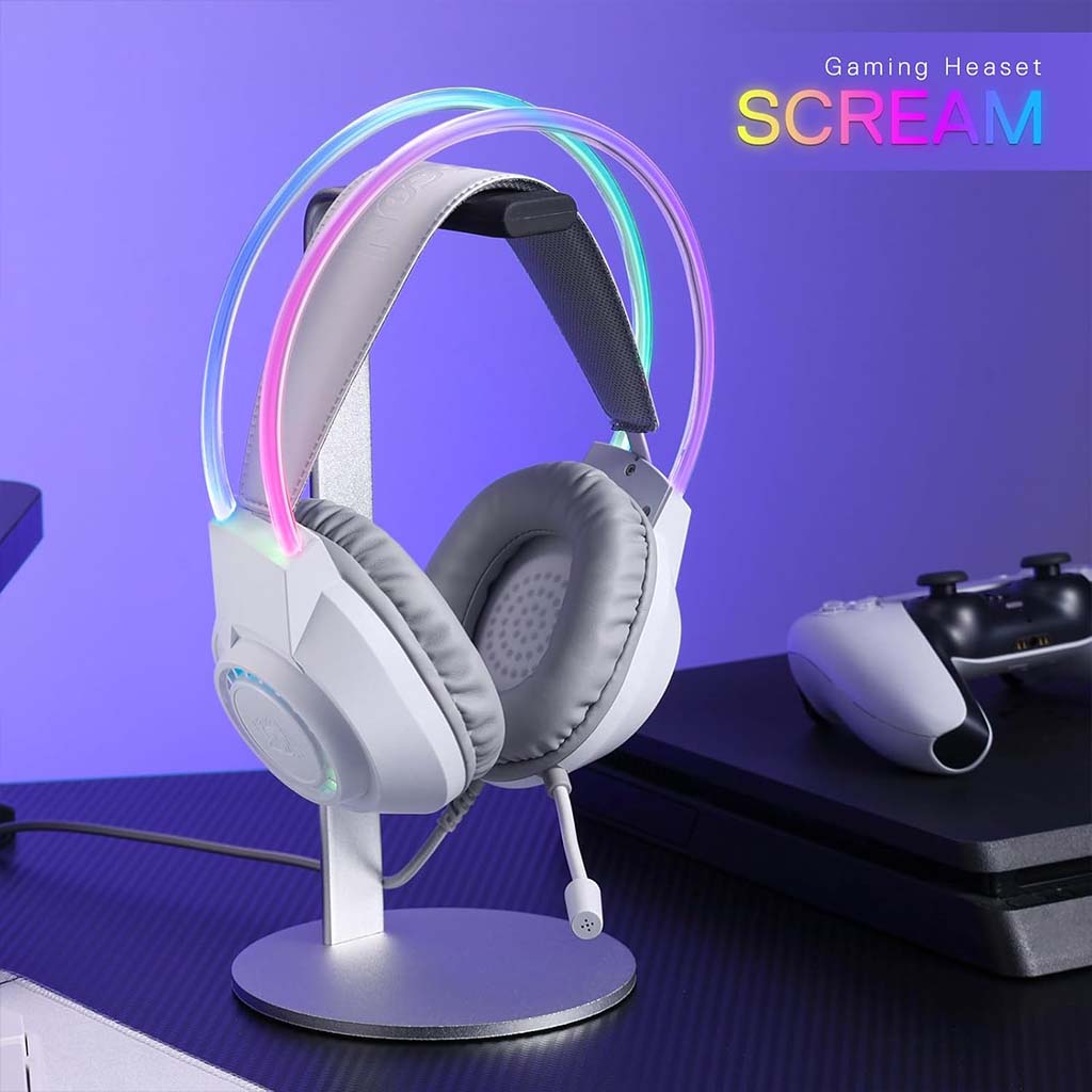 redragon scream h231 white wired gaming headset top view.jpg redragon scream h231 white wired gaming headset top view.jpg
