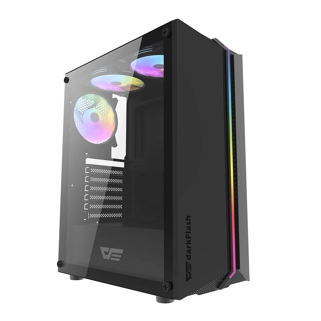 darkflash dk151 black pc gaming case left side view.jpg darkflash dk151 black pc gaming case left side view.jpg