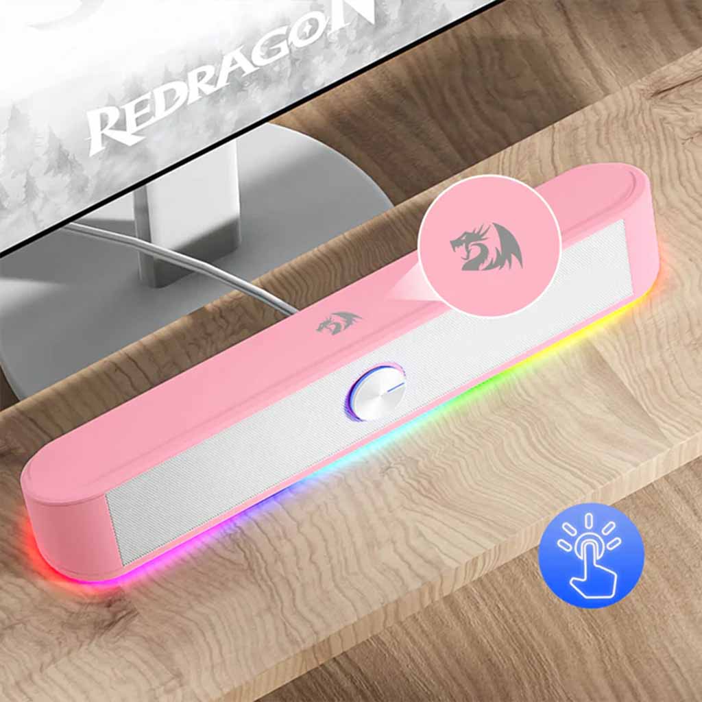 redragon gs 560 adiemus white rgb gaming soundbar top view.jpg redragon gs 560 adiemus white rgb gaming soundbar top view.jpg