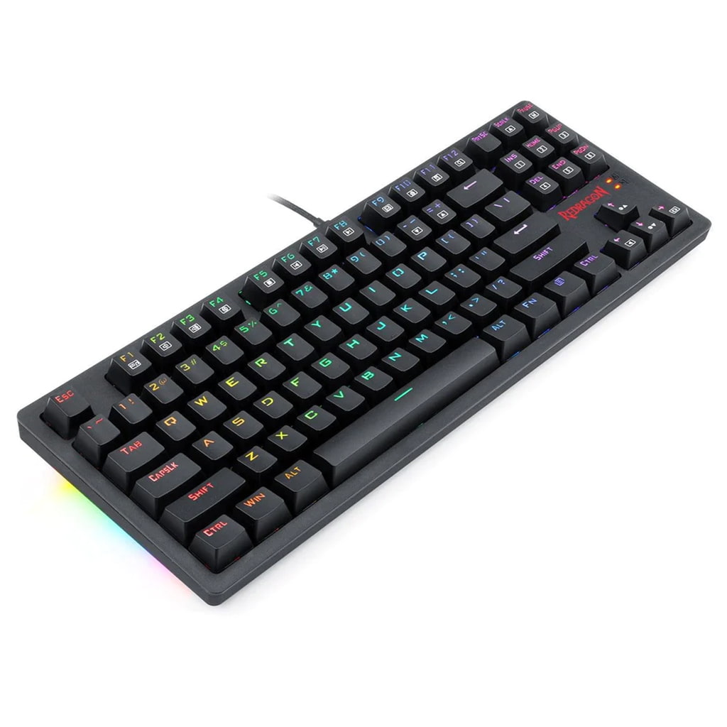 redragon k598 knight black gaming keyboard top view.jpg redragon k598 knight black gaming keyboard top view.jpg