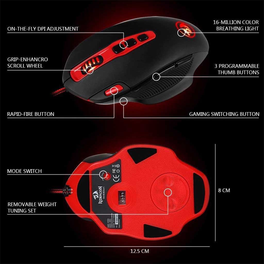 redragon m805 hydra black gaming mouse functions.jpg redragon m805 hydra black gaming mouse functions.jpg