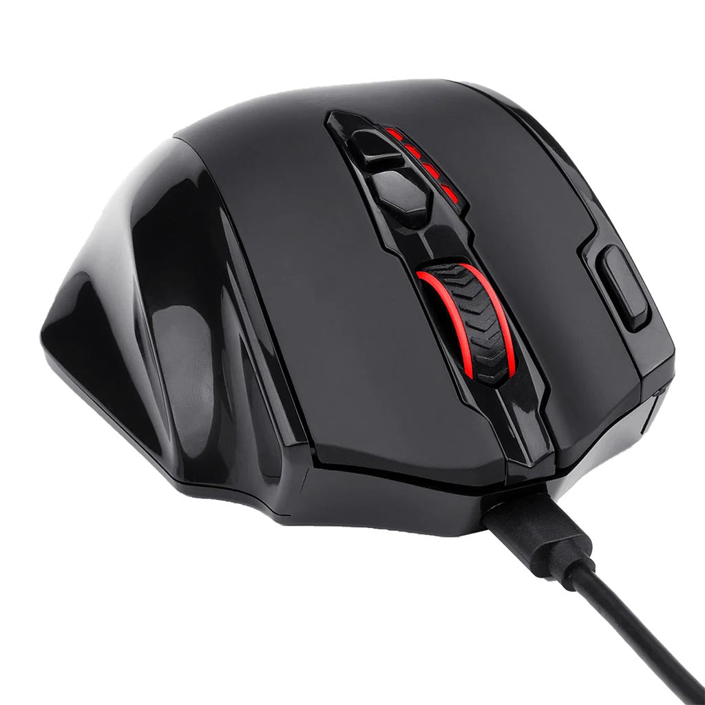 redragon m913 impact elite rgb wireless gaming mouse left side view.jpg redragon m913 impact elite rgb wireless gaming mouse left side view.jpg