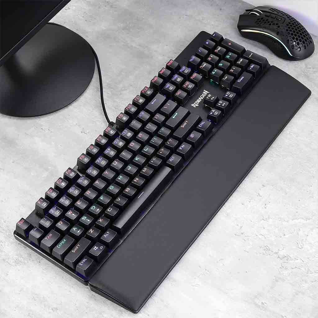 redragon p037 meteor l computer keyboard wrist rest pad top view.jpg redragon p037 meteor l computer keyboard wrist rest pad top view.jpg