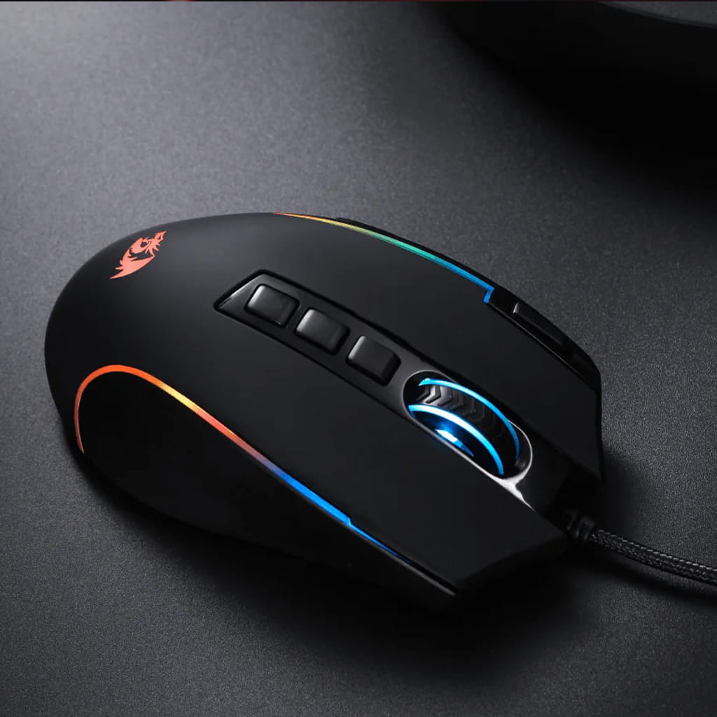 redragon predator m612 black rgb mouse top view.jpg redragon predator m612 black rgb mouse top view.jpg