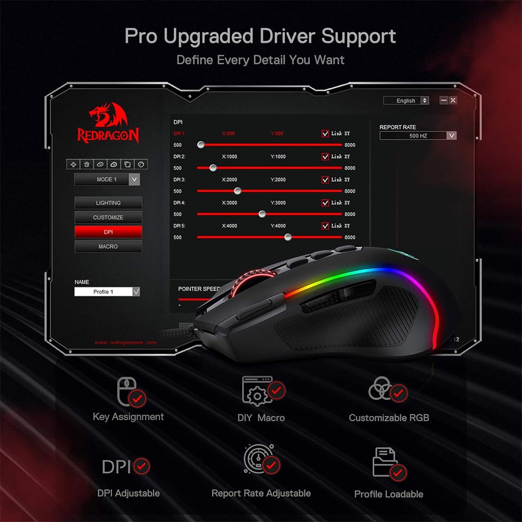 redragon predator m612 black rgb mouse details.jpg redragon predator m612 black rgb mouse details.jpg