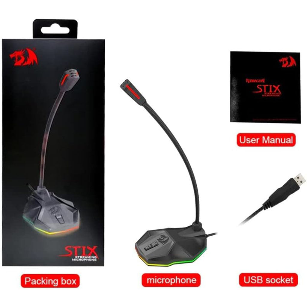 redragon stix gm99 rgb usb wired microphone package include.jpg redragon stix gm99 rgb usb wired microphone package include.jpg